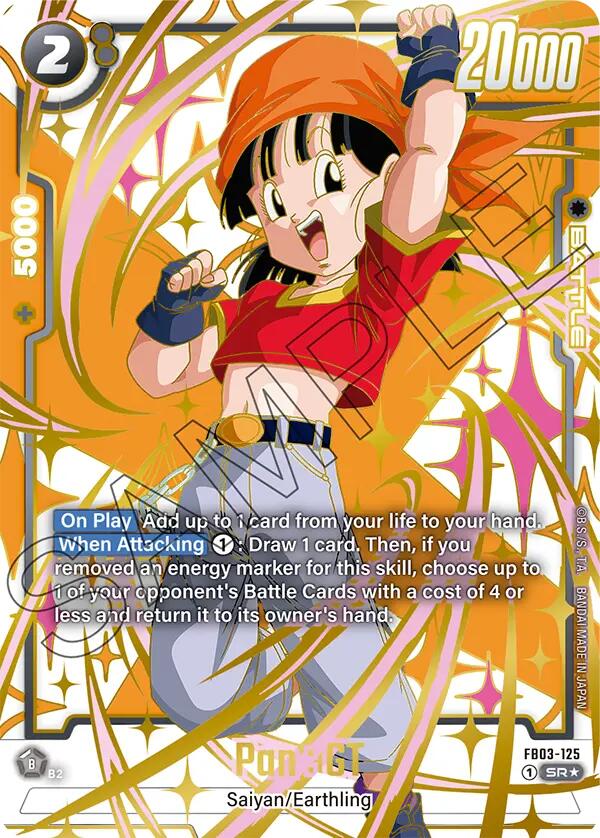 Pan : GT (FB03-125) (Alternate Art) (Reprint) [Raging Roar] | Cards and Coasters CA