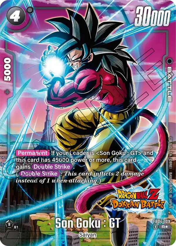 Son Goku : GT (Dragon Ball Z Dokkan Battle Alternate Art) [Ultra Limit] | Cards and Coasters CA