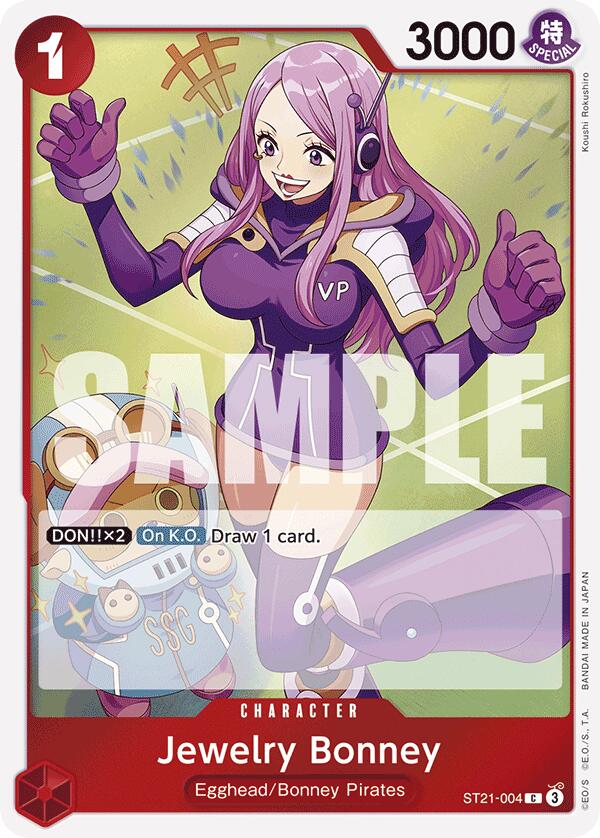 Jewelry Bonney [Starter Deck EX: Gear 5] | Cards and Coasters CA