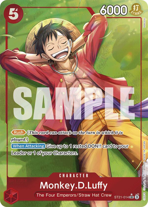 Monkey.D.Luffy (Parallel) [Starter Deck EX: Gear 5] | Cards and Coasters CA