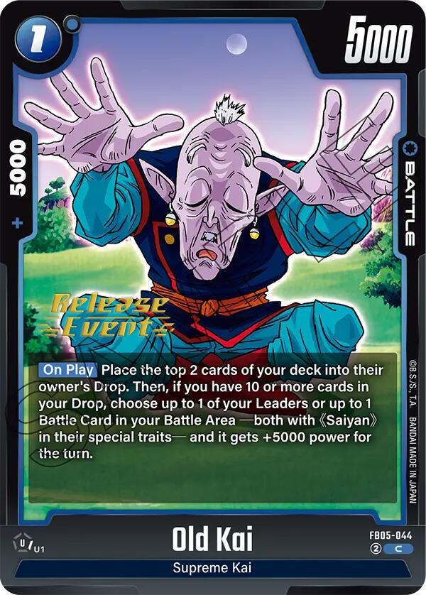 Old Kai [New Adventure Release Event Cards] | Cards and Coasters CA