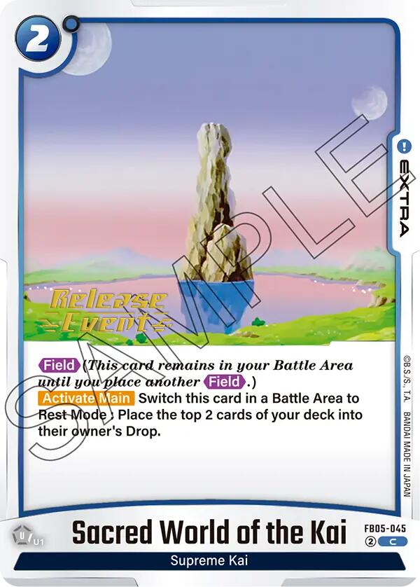 Sacred World of the Kai [New Adventure Release Event Cards] | Cards and Coasters CA