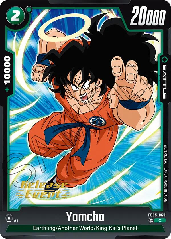 Yamcha [New Adventure Release Event Cards] | Cards and Coasters CA