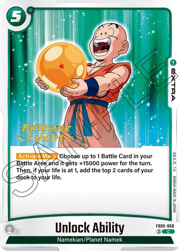 Unlock Ability [New Adventure Release Event Cards] | Cards and Coasters CA