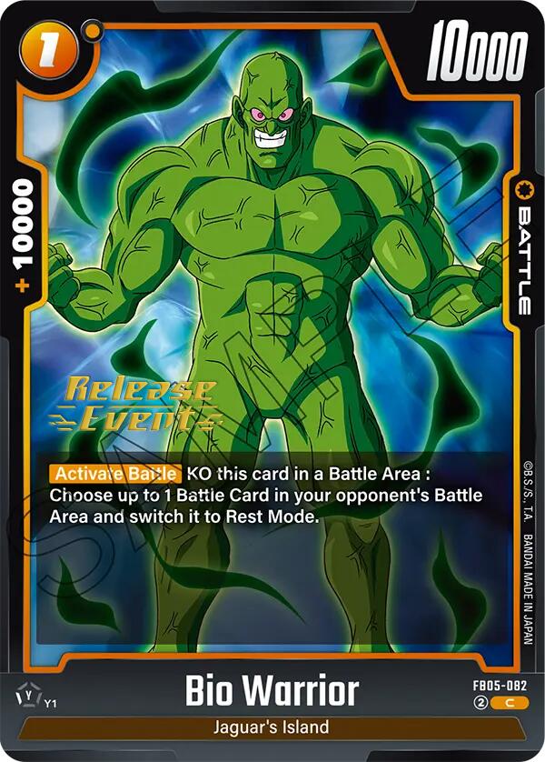 Bio Warrior [New Adventure Release Event Cards] | Cards and Coasters CA
