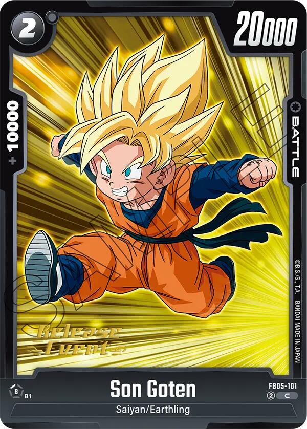 Son Goten [New Adventure Release Event Cards] | Cards and Coasters CA