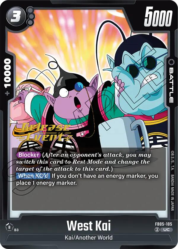 West Kai [New Adventure Release Event Cards] | Cards and Coasters CA