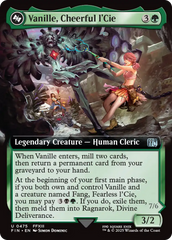 Vanille, Cheerful l'Cie // Ragnarok, Divine Deliverance (Extended Art) [FINAL FANTASY] | Cards and Coasters CA