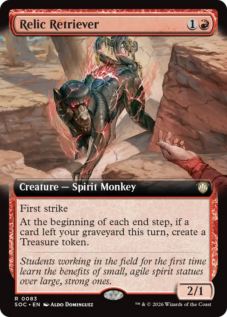 Relic Retriever (Extended Art) [Secrets of Strixhaven Commander] | Cards and Coasters CA
