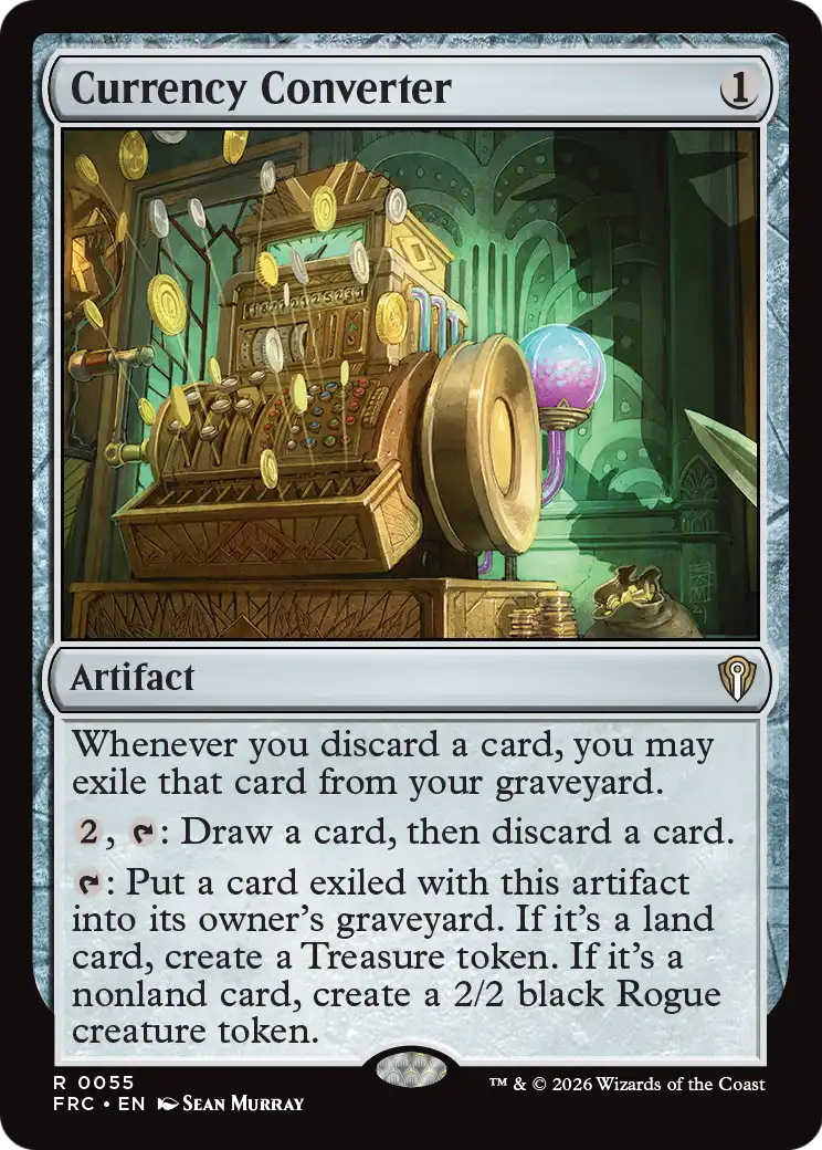 Currency Converter [Reality Fracture Commander] | Cards and Coasters CA