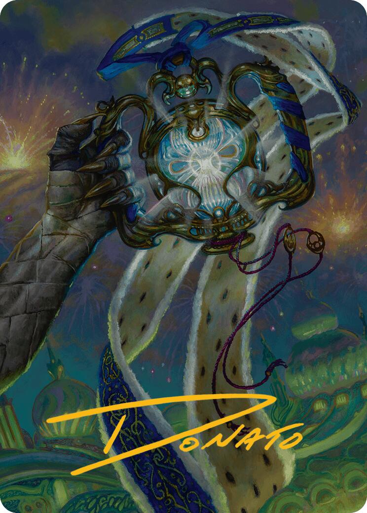 The Aetherspark Art Card (Gold-Stamped Signature) [Aetherdrift Art Series] | Cards and Coasters CA