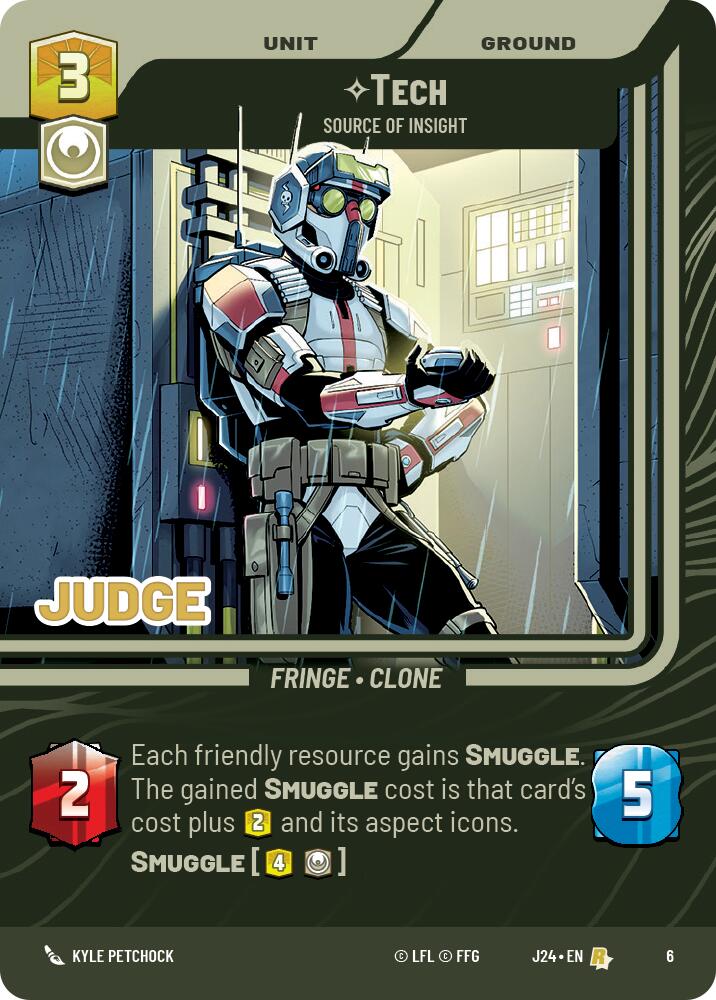 Tech - Source of Insight (6) (6) [Judge Promos] | Cards and Coasters CA