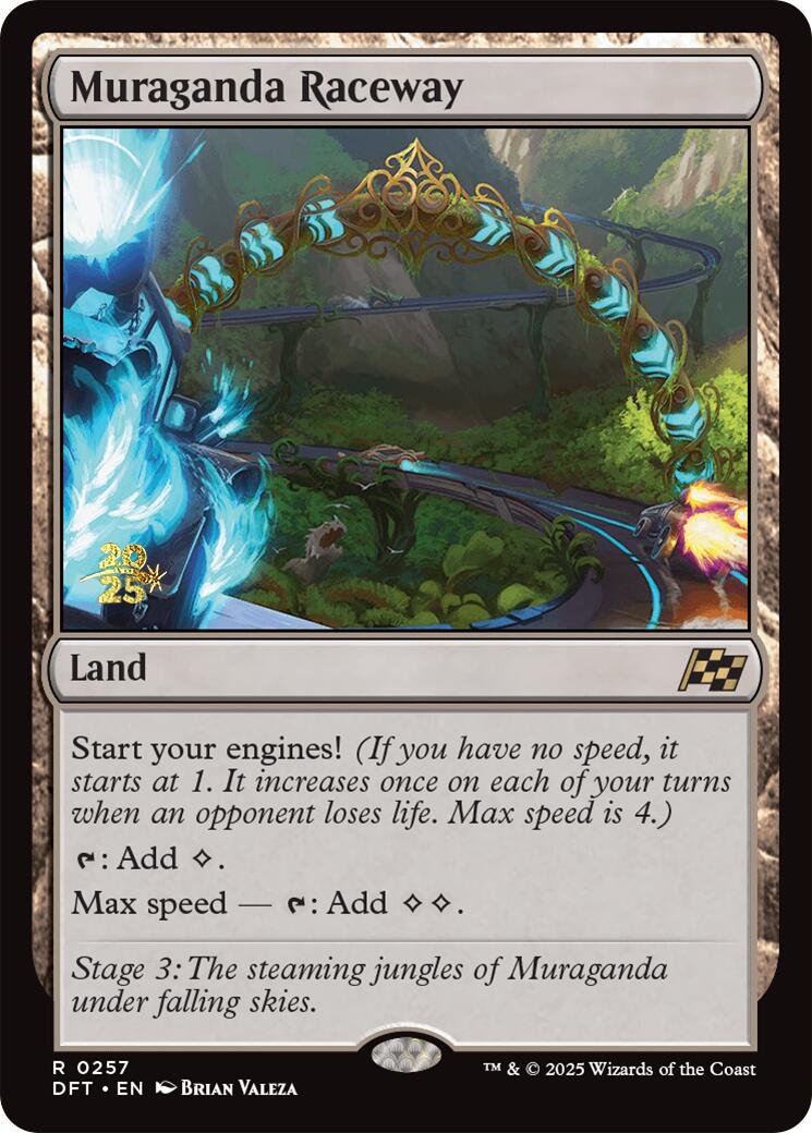 Muraganda Raceway [Aetherdrift Prerelease Promos] | Cards and Coasters CA