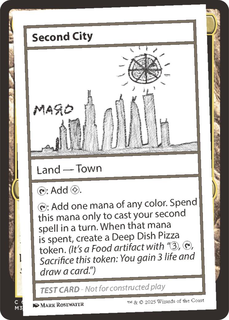 Second City [Secret Lair Drop Series] | Cards and Coasters CA