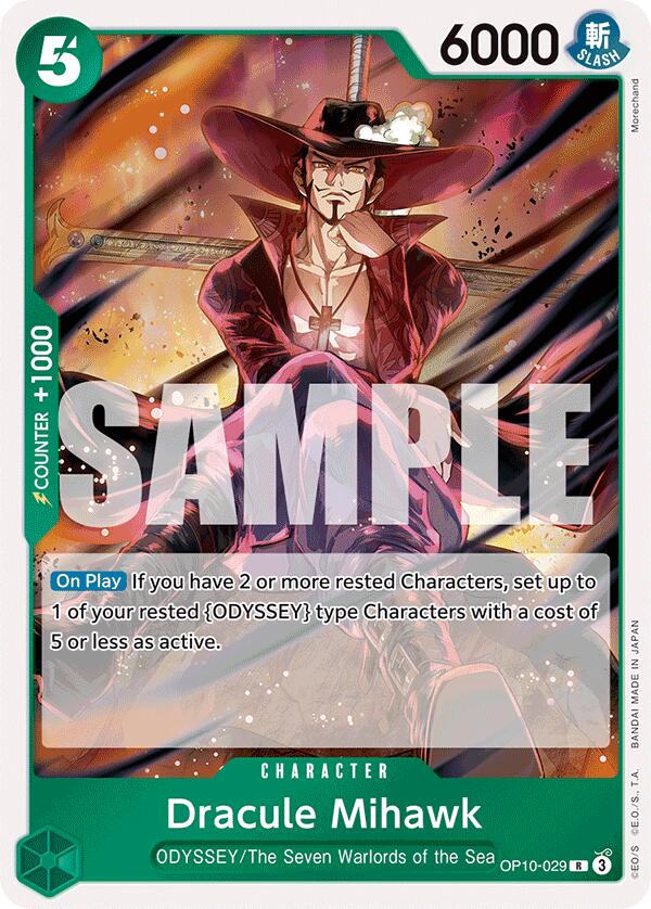 Dracule Mihawk [Royal Blood] | Cards and Coasters CA