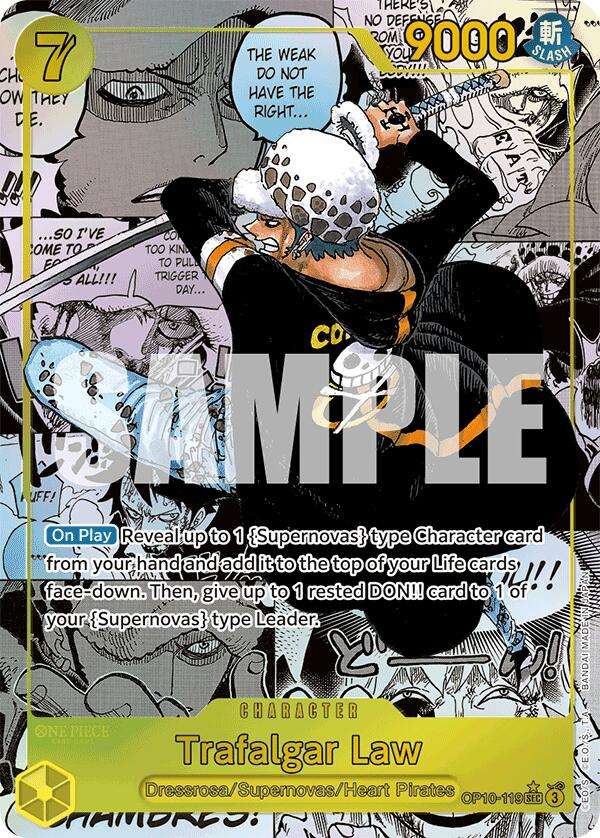 Trafalgar Law (Manga) [Royal Blood] | Cards and Coasters CA