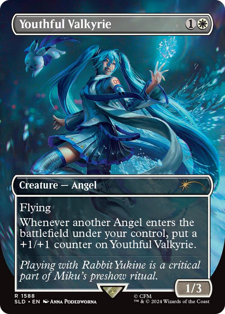 Youthful Valkyrie (Japanese) [Secret Lair Drop Series] | Cards and Coasters CA