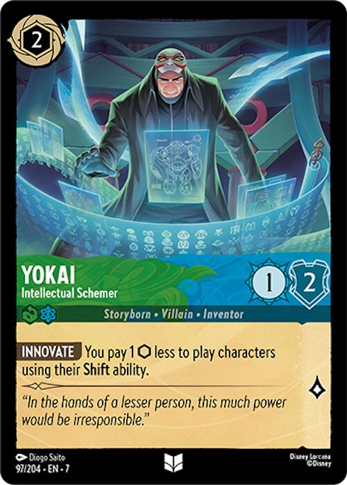 Yokai - Intellectual Schemer (97/204) [Archazia's Island] | Cards and Coasters CA