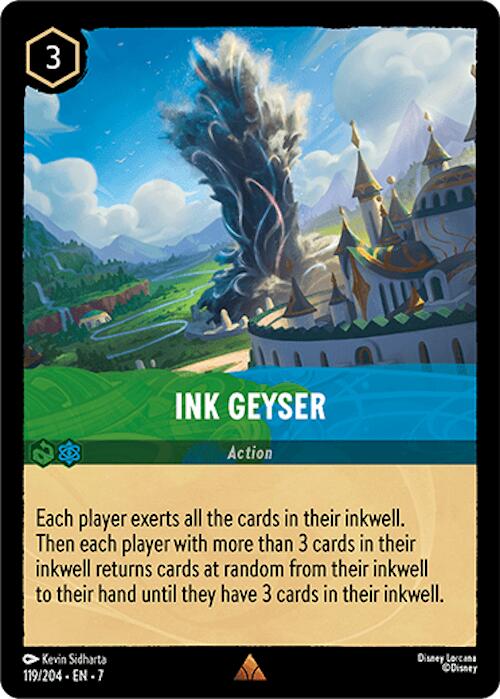 Ink Geyser (119/204) [Archazia's Island] | Cards and Coasters CA