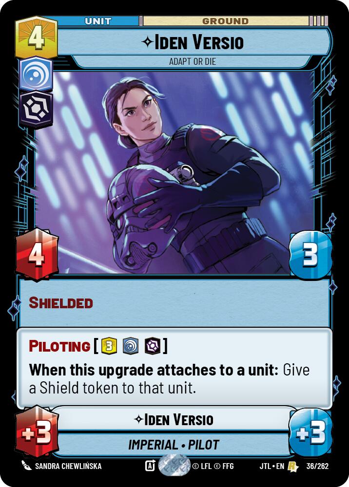 Iden Versio - Adapt or Die (036/262) (036/257) [Jump to Lightspeed] | Cards and Coasters CA