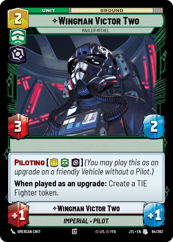 Wingman Victor Two - Mauler Mithel (084/262) (084/257) [Jump to Lightspeed] | Cards and Coasters CA