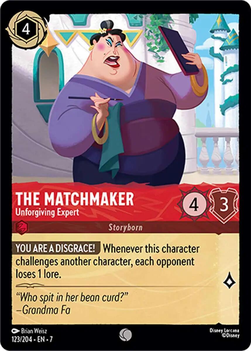 The Matchmaker - Unforgiving Expert (123/204) [Archazia's Island] | Cards and Coasters CA