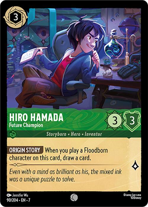 Hiro Hamada - Future Champion (90/204) [Archazia's Island] | Cards and Coasters CA