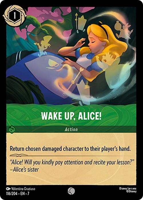 Wake Up, Alice! (116/204) [Archazia's Island] | Cards and Coasters CA