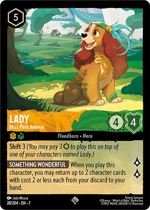 Lady - Miss Park Avenue (28/204) [Archazia's Island] | Cards and Coasters CA