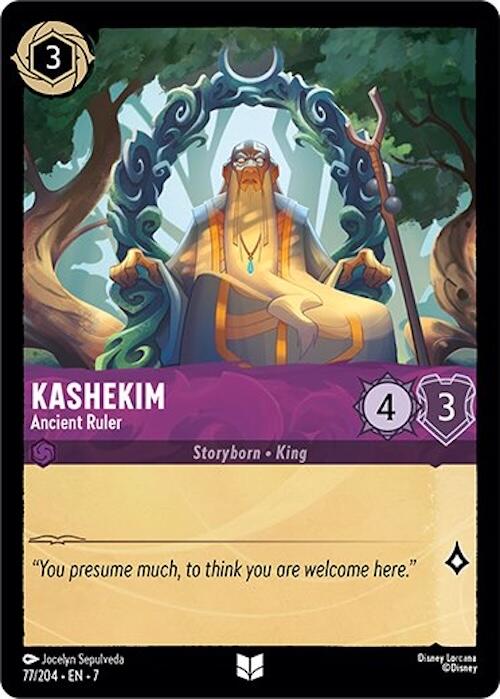 Kashekim - Ancient Ruler (77/204) [Archazia's Island] | Cards and Coasters CA