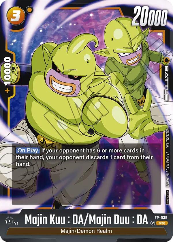 Majin Kuu : DA/Majin Duu : DA (FP-035) [Tournament and Championship Promos] | Cards and Coasters CA
