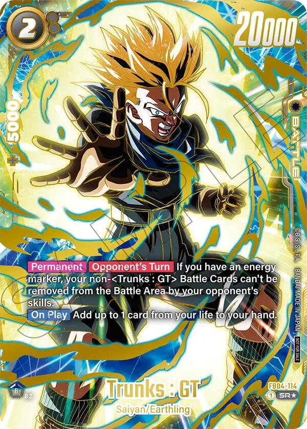 Trunks : GT (FB04-114) [Tournament and Championship Promos] | Cards and Coasters CA
