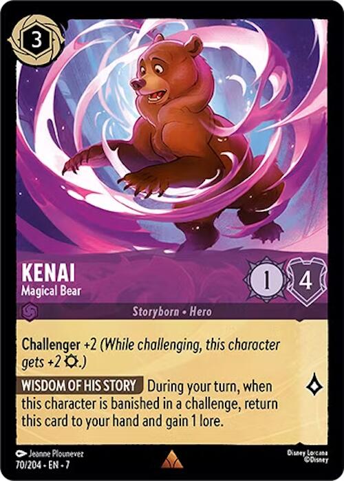 Kenai - Magical Bear (70/204) [Archazia's Island] | Cards and Coasters CA