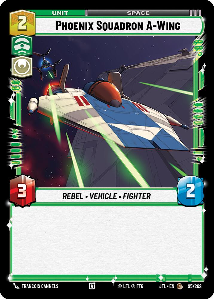 Phoenix Squadron A-Wing (095/262) (095/257) [Jump to Lightspeed] | Cards and Coasters CA