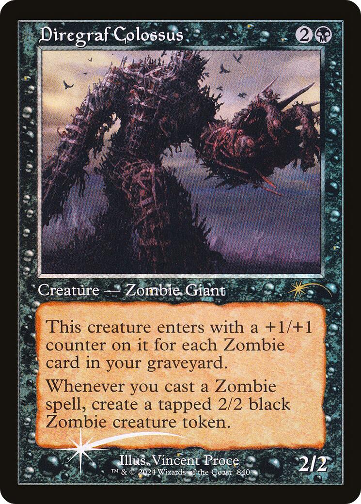 Diregraf Colossus (Retro Frame) [Secret Lair Drop Series] | Cards and Coasters CA