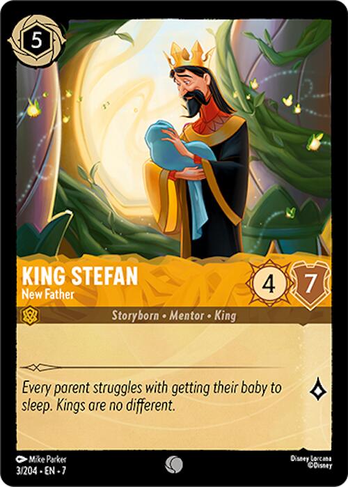 King Stefan - New Father (3/204) [Archazia's Island] | Cards and Coasters CA