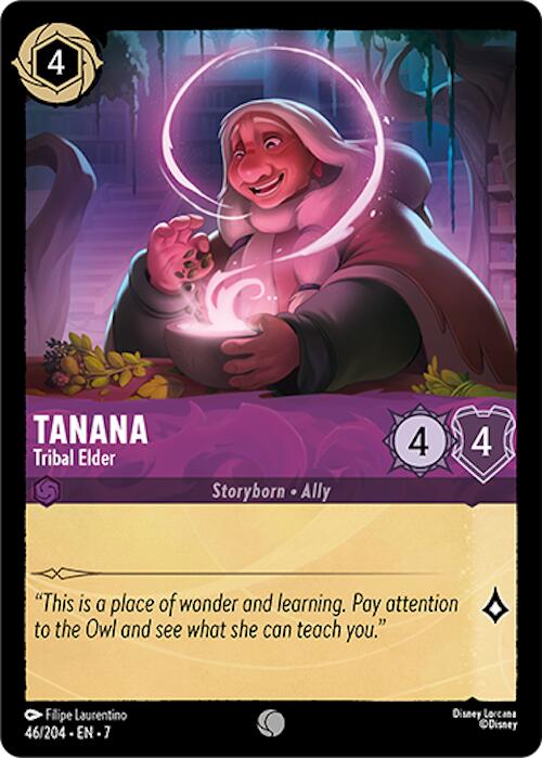 Tanana - Tribal Elder (46/204) [Archazia's Island] | Cards and Coasters CA