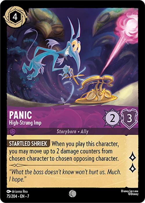 Panic - High-Strung Imp (75/204) [Archazia's Island] | Cards and Coasters CA