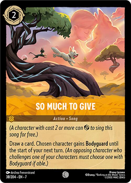 So Much to Give (38/204) [Archazia's Island] | Cards and Coasters CA