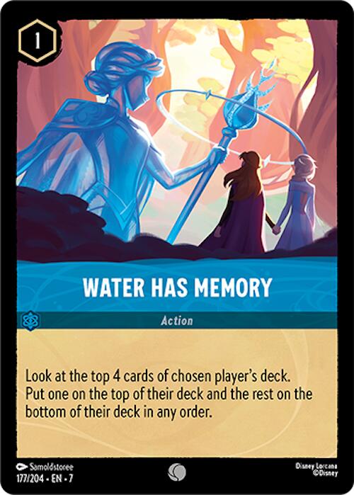 Water Has Memory (177/204) [Archazia's Island] | Cards and Coasters CA