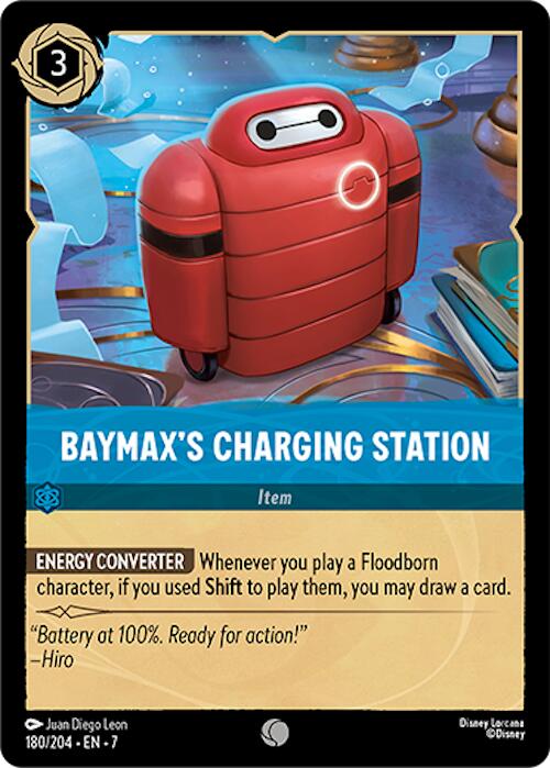 Baymax's Charging Station (180/204) [Archazia's Island] | Cards and Coasters CA