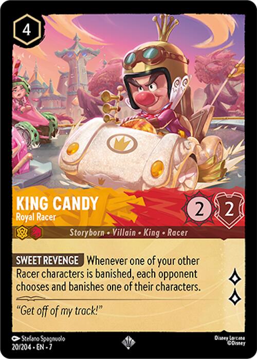 King Candy - Royal Racer (20/204) [Archazia's Island] | Cards and Coasters CA