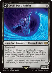 Cecil, Dark Knight // Cecil, Redeemed Paladin [FINAL FANTASY] | Cards and Coasters CA