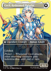 Cecil, Dark Knight // Cecil, Redeemed Paladin (Borderless) [FINAL FANTASY] | Cards and Coasters CA