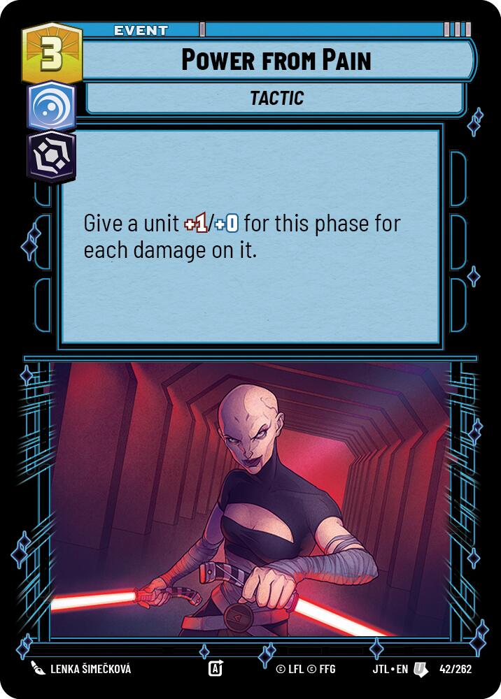 Power from Pain (042/262) (042/257) [Jump to Lightspeed] | Cards and Coasters CA