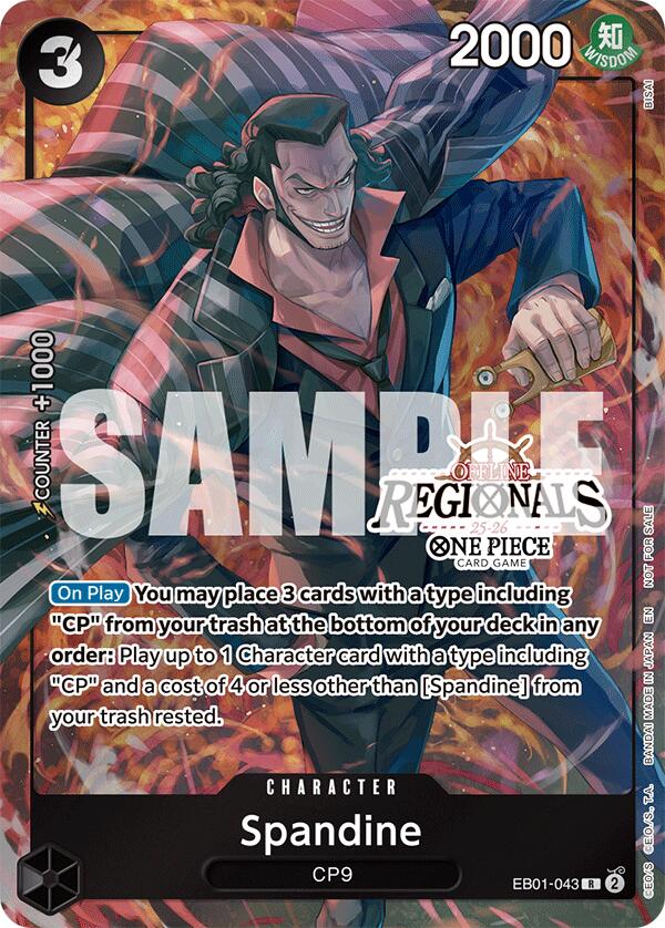 Spandine (Offline Regional Participation Pack 2025 Vol.1) [One Piece Promotion Cards] | Cards and Coasters CA