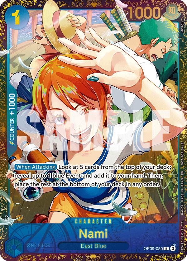 Nami (Championship 25-26 Regionals Season 1) [One Piece Promotion Cards] | Cards and Coasters CA