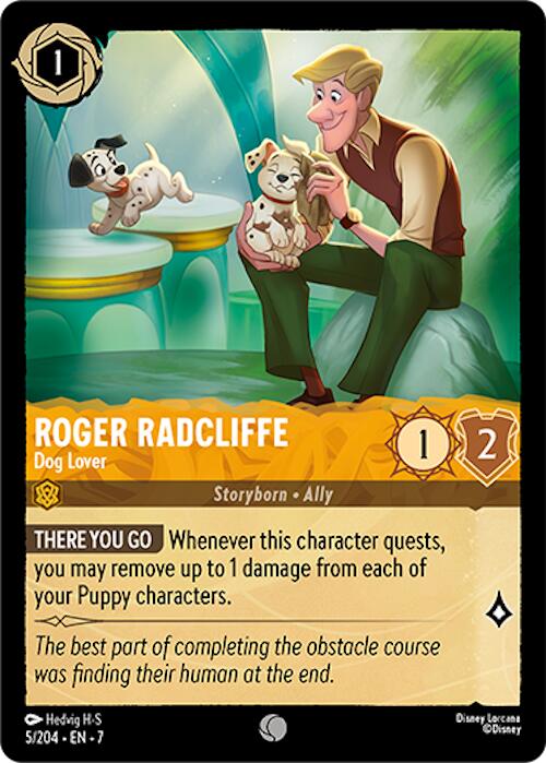 Roger Radcliffe - Dog Lover (5/204) [Archazia's Island] | Cards and Coasters CA