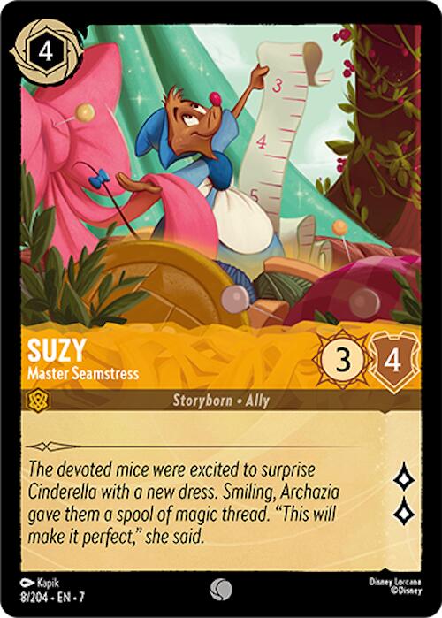 Suzy - Master Seamstress (8/204) [Archazia's Island] | Cards and Coasters CA