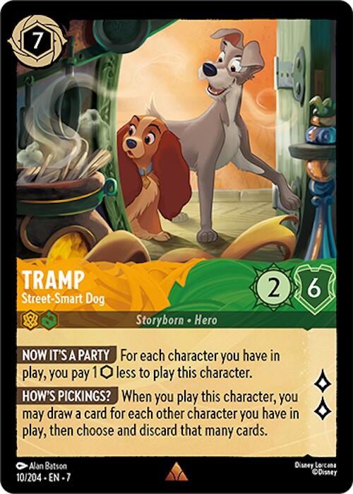 Tramp - Street-Smart Dog (10/204) [Archazia's Island] | Cards and Coasters CA